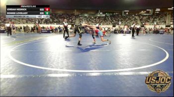 140 lbs Round Of 16 - Jordan Hedrick, Husky Wrestling Club vs Ronnie Lovelady, Noble Takedown Club