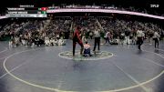 1A 132 lbs 3rd Place Match - Dontae Smith, Thomasville High School vs Cooper Wingate, The North Carolina Leadership Academy