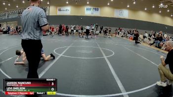 80 lbs Round 1 - Jaxson Mancuso, Team Gotcha vs Levi Snelson, Midlothian Miners WC