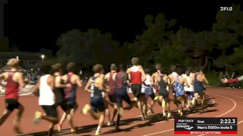 Men's 5k Invite 5, Prelims 1