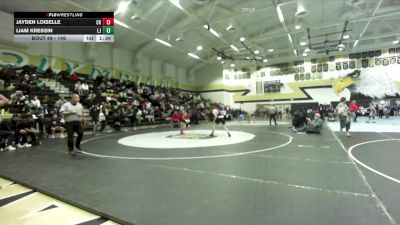 146 lbs Champ. Round 1 - Jayden Loiselle, Canyon Hills vs Liam Kressin, La Jolla