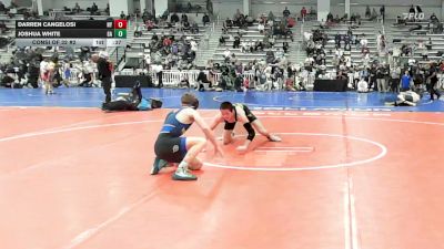 132 lbs Consi Of 32 #2 - Darren Cangelosi, NY vs Joshua White, GA