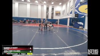 110 lbs Cons. Round 3 - Gabrielle Ruedy, Bernards vs Adele Shih-Calabro, Senaca Valley