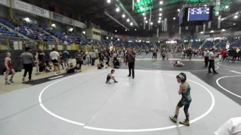 40 lbs Final - Hudson Bunkowske, Black Hills Wr Ac vs Barrett Mamalis, Green River Grapplers