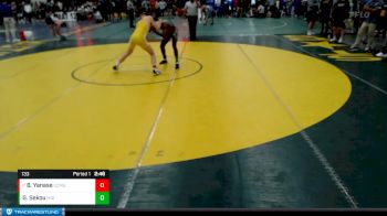 133 lbs Cons. Round 3 - Brian Yanase, Colorado Mesa University vs Gabriel Sekou, Midland (Neb.)