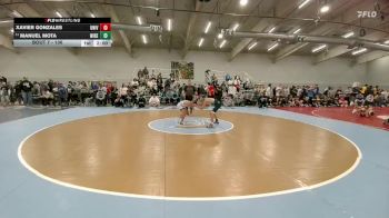 106 lbs Champ. Round 1 - Manuel Mota, Widefield vs Xavier Gonzales, University