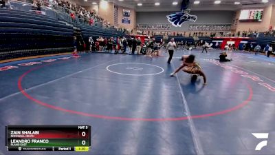 215 lbs Champ. Round 1 - Zain Shalabi, Rockwall Heath vs Leandro Franco, Plano East