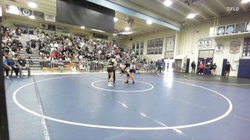 115 lbs Champ. Round 2 - Angelina Cash, Liberty (Winchester) vs Victoria Romero, Santa Fe