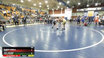 285 lbs Cons. Round 5 - Ray Zalmai, Canyon (Anheim) vs Ruben Fabela, Selma