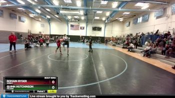 128-129 lbs Round 5 - Quinn Hutchinson, Poudre vs Romain Ryder, Sidney