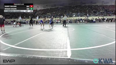 119 lbs Consi Of 16 #2 - Randy Walker, Buck Pride Wrestling vs Rogan Choate, Hennessey Takedown Club