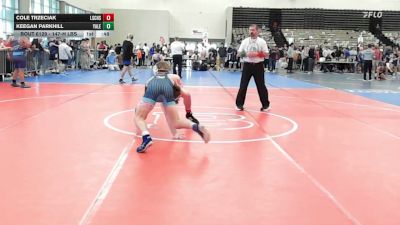 147-H lbs Consi Of 8 #2 - Cole Trzeciak, La Salle College HS vs Keegan Parkhill, Yale Street