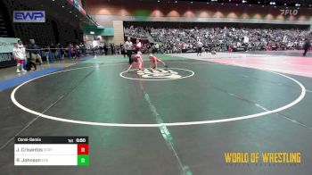 64 lbs Consolation - Jaxon Crisantos, OCRTC vs Ryker Johnson, Eastern Oregon Elite