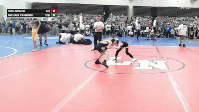 56-B lbs Semifinal - Wes Arnold, All I See Is Gold Academy vs Michael Pannorfi, Toms River Wrestling Club