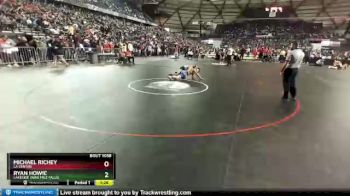1 lbs Champ. Round 1 - Michael Richey, La Center vs Ryan Howie, Lakeside (Nine Mile Falls)