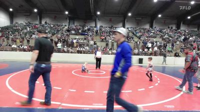 43 lbs Quarterfinal - Brooks Chavez, Backyard Brawlers Wrestling Club vs Silas Venable, Banks Co. BattleBorn Wrestling