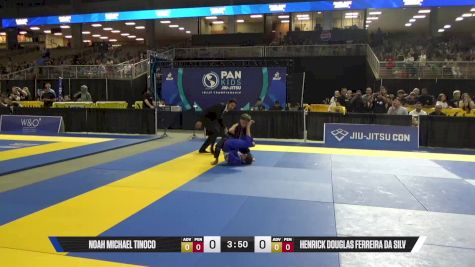 Henrick Douglas Ferreira Da Silv vs Noah Michael Tinoco 2025 Pan Kids Jiu-Jitsu IBJJF Championship