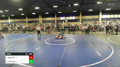 137 lbs Quarterfinal - Jackson Roorda, Grindhouse WC vs Cristian Villarreal, The Snake Pit