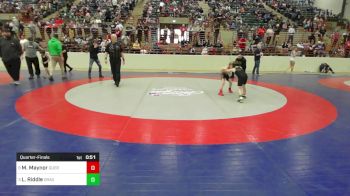 60 lbs Quarterfinal - Myles Maynor, Guerrilla Wrestling Academy vs Liam Riddle, Dragons Junior Wrestling Club