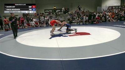 70 lbs Quarters - Jaxon Joy, Spartan Combat RTC/ Titan Mercury Wrestling Club (TMWC) vs Vince Bouzakis, Team Greco
