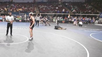 D 1 165 lbs Cons. Round 3 - Alexander Hebert, St. Paul`s vs Noah Dominach-Briggs, Fontainebleau
