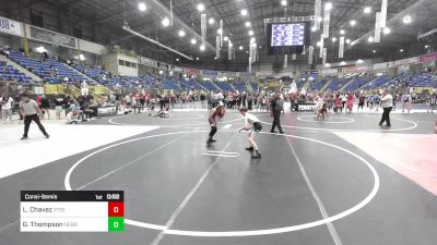 83 lbs Consolation - Luka Chavez, Steel City Reloaded vs Gunner Thompson, Nebraska Elite