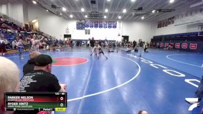 86 lbs Round 4 - Ryder Hintz, Green River Grapplers vs Parker Nelson, Riverton USA Wrestling