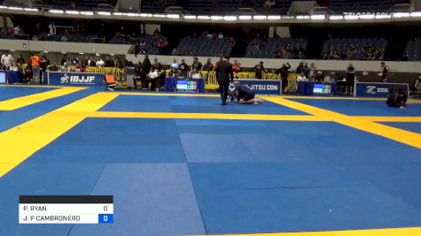 PAUL RYAN vs JOHN P CAMBRONERO 2019 World IBJJF Jiu-Jitsu No-Gi Championship