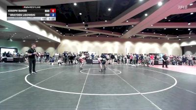 165 lbs Champ. Round 3 - Joseph Baker, Massachusetts vs Brayden Lisowski, Pennsylvania