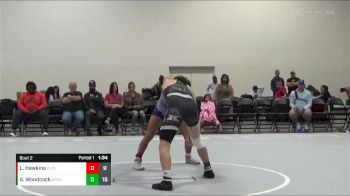 132 lbs Round 1 (4 Team) - Landon Hawkins, Indiana Outlaws vs Grayson Woodcock, Arsenal