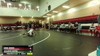 120 lbs Round 1 - Jesse Jensen, Punisher Wrestling Company vs Avaughn Carter, Anacortes Hawkeyes Wrestling Club