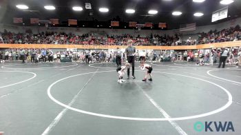 43 lbs Quarterfinal - Rowdy Ward, Lexington Wrestling Club vs Henry White, Murray County Takedown Club