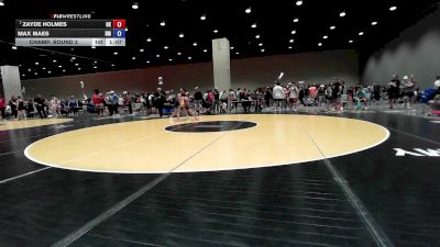 120 lbs Champ. Round 2 - Zayde Holmes, OK vs Max Maes, NM
