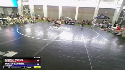 190 lbs Placement Matches (8 Team) - Jeremiah Wilgers, South Dakota vs Jackson Barnhisel, Texas Gold