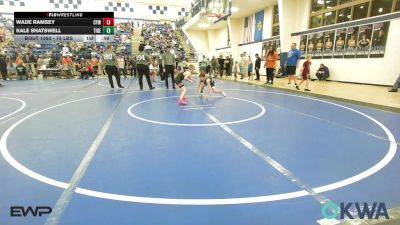 75 lbs Consolation - Wade Ramsey, Coweta Tiger Wrestling vs Kale Shatswell, Tiger Trained Wrestling