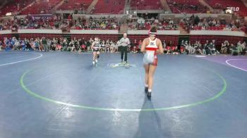 155 lbs Round 2 - Quarters & 1st Wb (16 Team) - Brenley Shorten, Lubbock Cooper vs Isabella Simon, Comal Smithson Valley