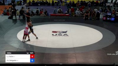 138 lbs Semis - Jovani Solis, FL vs Anthony Delgado, NV