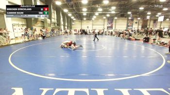 138 lbs Round Of 16 - Brecken Strickland, Kraken Black vs Camden Baum, TNWC Silver Fox