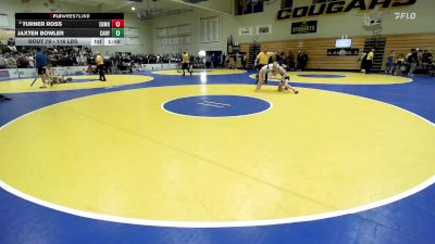 116 lbs Round Of 32 - Turner Ross, Edmond North (OK) vs Jaxten Bowler, Canyon View (UT)