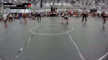 96 lbs Round 6 (8 Team) - * Scala, The Outsiders vs Michael Wilbur, U2 Upstate Uprising