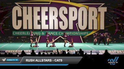 Rush Allstars - Cat5 [2022 L5 Junior Coed - D2] 2022 CHEERSPORT National Cheerleading Championship