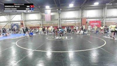 107 kg Rr Rnd 4 - Esmeralda Tellez, South Hills Wrestling Academy - GHSE vs Brenda Banks, Misfits Kisses - GHSE