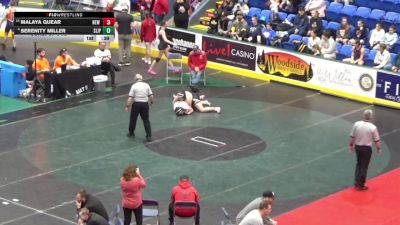 202 lbs Consi Of 8 #2 - Malaya Quear, New Castle vs Serenity Miller, Slippery Rock