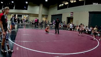 70 lbs Round 5 (6 Team) - Jett Willard, Louisiana Mudbugs vs Brooks Queener, Crossroads Wrestling