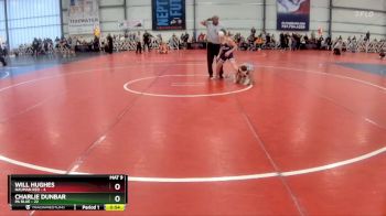 96 lbs Rd# 5- 3:45pm Friday Final Pool - Will Hughes, Nauman Red vs Charlie Dunbar, PA Blue