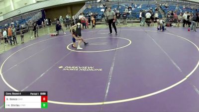 10U Boys - 71 lbs Cons. Round 4 - Gavin Bosco, Ohio vs Harrison Shirley, Lebanon Tiger Wrestling Club