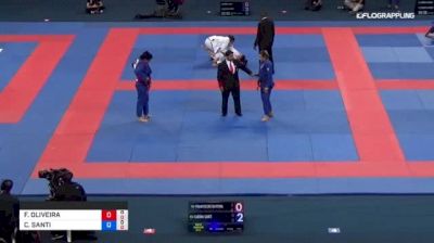 FRANCISLENE OLIVEIRA vs CARINA SANTI 2018 Abu Dhabi Grand Slam Rio De Janeiro