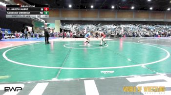 77 lbs 3rd Place - Jillian Vollhardt, Red Wave Wrestling vs Kaidence Cisneroz, Powerhouse Wrestling Club