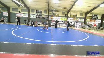 53-57 lbs Rr Rnd 2 - Chayse Gonzalez, Rogue Warrior Wrestling vs Myles Moore, Terminator Wrestling Academy