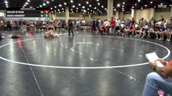 132 lbs Round 1 (6 Team) - Aidan Herbert, Rio Wrestling Club vs Keller Byrum, Team Arkansas